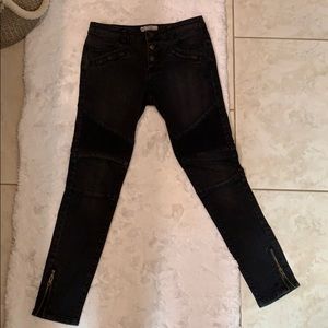Free people black denim